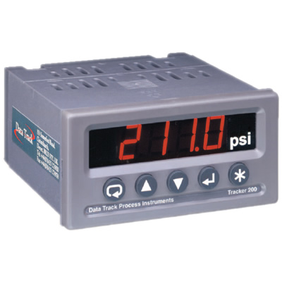 Low Cost LVDT Panel Meter for DC LVDTs - Tracker 211